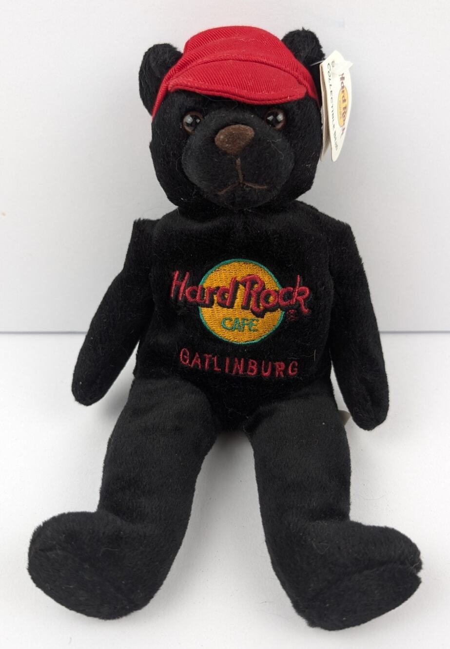 Vintage Hard Rock Cafe Gatlinburg Collectible Bear Teddy Bear Club Plush w Tag